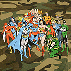 Justice League Camouflage T-Shirt