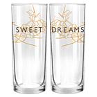 Sweet Dreams Drinking Glass Set