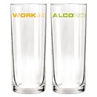 Workaholic-Alcoholiday Drinking Glass Set
