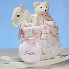 Personalized Rocker Gift Set for Baby Girl