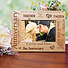 Anniversary Wood Picture Frame
