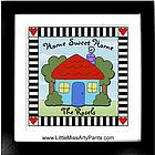 Happy Home Framed Print
