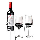 Wine Sticks Glass and Bottle Holder Set