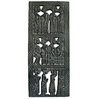 African Women Wood Relief Panel
