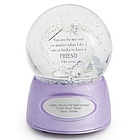 Friends Inspirational Water Globe