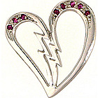 Unmended Unbroken Heart for the Larry King Cardiac Foundation