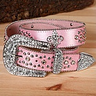 Fleur de Lis Bling Bling Belt