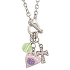 Granddaughter Cross Toggle Necklace