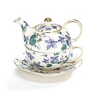 Violet Tea for One
