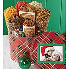 Holiday Plaid Snack Tin