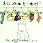 Cat Themed Wine Charms