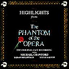 The Phantom of the Opera Highlights CD