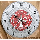 Fire Rescue Wall Clock