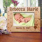 New Baby Wood Picture Frame