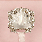 Monogrammed Ornate Baby Pacifier Clip