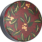 Holly Berry Gourmet Cookies Gift Tin