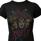 Wonder Woman, Supergirl, & Batgirl Retro Girl Power T-Shirt