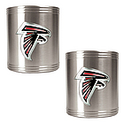 Atlanta Falcons 2 Piece Stainless Steel Can Holder Set