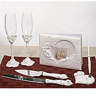 Crystal Calla Lily Bridal Set