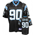 Julius Peppers Carolina Panthers Black NFL Replica Jersey