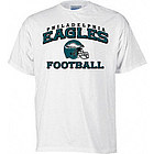 Philadelphia Eagles Stacked Helmet T-Shirt
