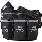 Black Skull and Cross Bones Diaper Bag