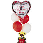 Bee My Honey Bear Valentine Balloon Set