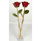 His & Her 11" Roses