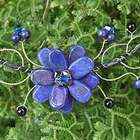 Lapis Lazuli Blue Bouquet Choker