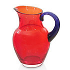 Murano Glass Ruby Pitcher
