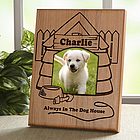 In The Dog House Personalized Picture Frame