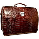 Italian Croco Classic Briefbag