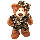 Personalized Army Camo Alfie Bear