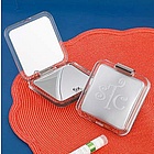 Personalized Square Compact Mirror
