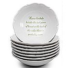 Etiquette Bowls Set