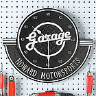 Personalized Garage Clock