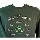 Personalized Irish Tri-Claddagh Sweatshirt