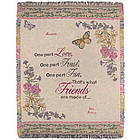 Friend Personalized Throw