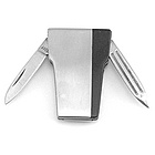 Stainless Steel Money Clip Pocket Knife
