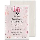 16th Birthday Invitation