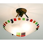 Groovy Baby Semiflush Mount Light Fixture