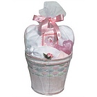 'Furry Friends' Baby Girl Sleepytime Gift Basket