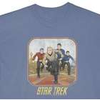 Star Trek Running Cartoon Crew T-Shirt