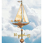 Sailboat Weathervane
