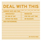 Deal With This Sticky Note