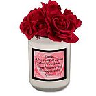 Pink Petals Flower Bud Vase