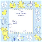 Baby Blocks Shower Invitations