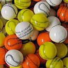 Baseball Gumballs