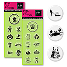 Peel & Stick Prepackaged Themed Stamp Set