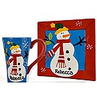 Personalized Small Plate and Mug Set